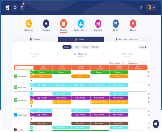 Sage e-chantier Alobees